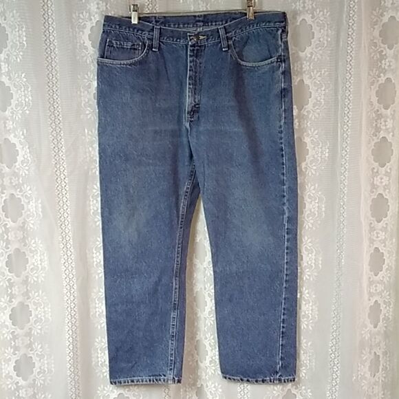 Wrangler Premium Quality Est 1947 Men Jeans Size 38X29 - Picture 4 of 11